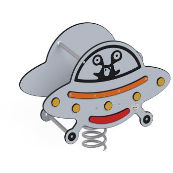Universum Federwippe UFO, Beton-Bodenanker